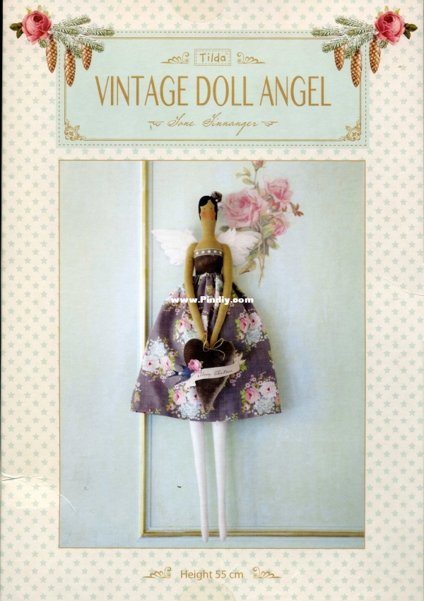 Tilda-Vintage doll angel.jpg