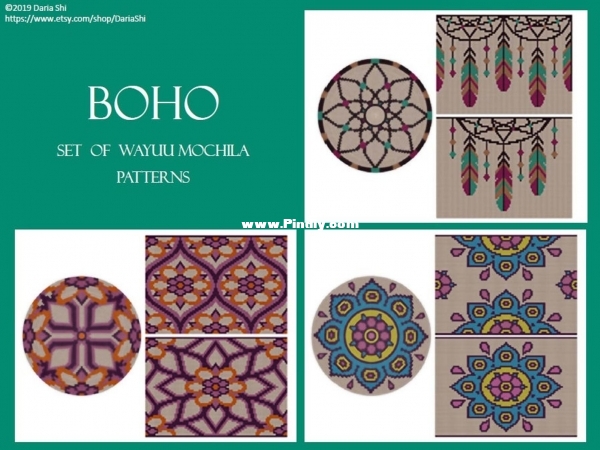 Daria Shi - Boho set of Wayuu Mochila_1.jpg