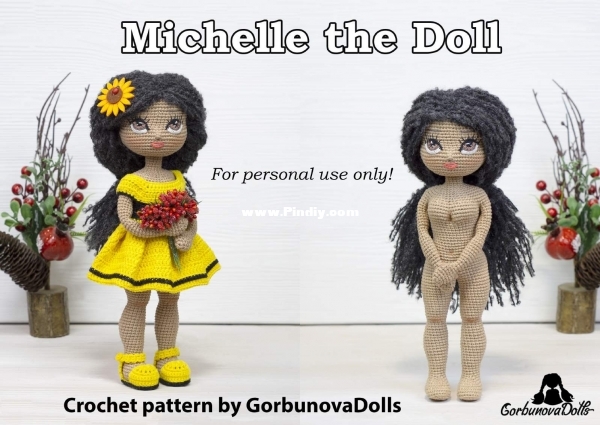 Gorbunova Dolls Design - Julia Gorbunova - Michele  The Doll - English