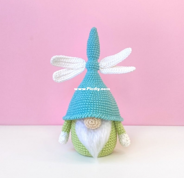 Happy Dolls Handmade - Julia Negovorina -dragonfly gnome