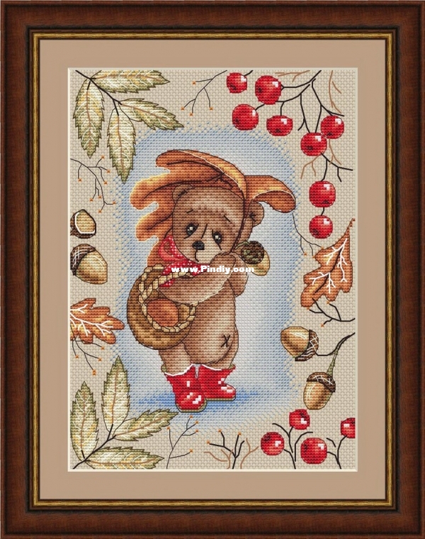 аверина - Мишка с корзинкой.jpg