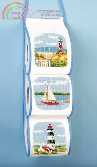 Vervaco_13.111_Lighthouses and Sailer Toilet Roll Holder.jpg