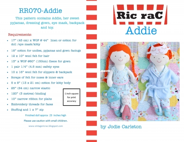 Addie. Ric Rac