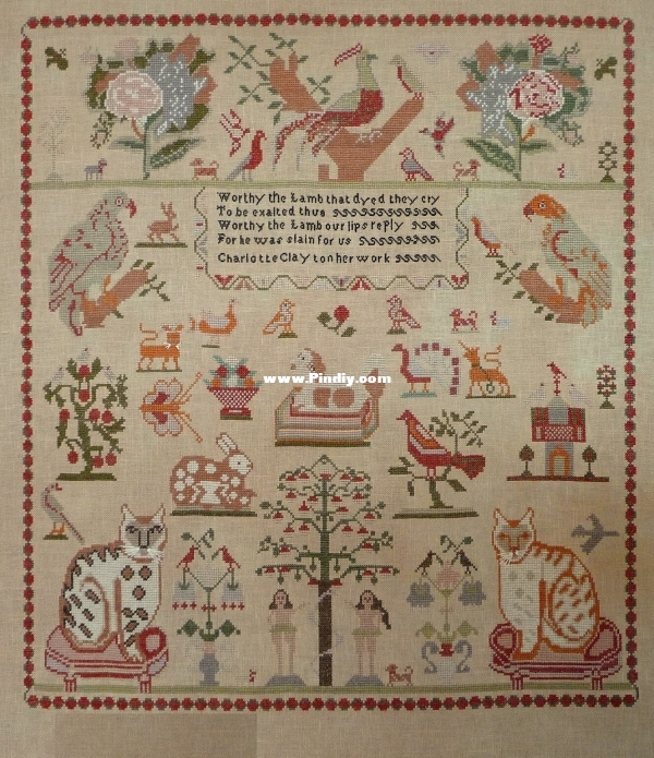 Jefferson County Historical Society OK Charlotte Clayton Sampler.jpg