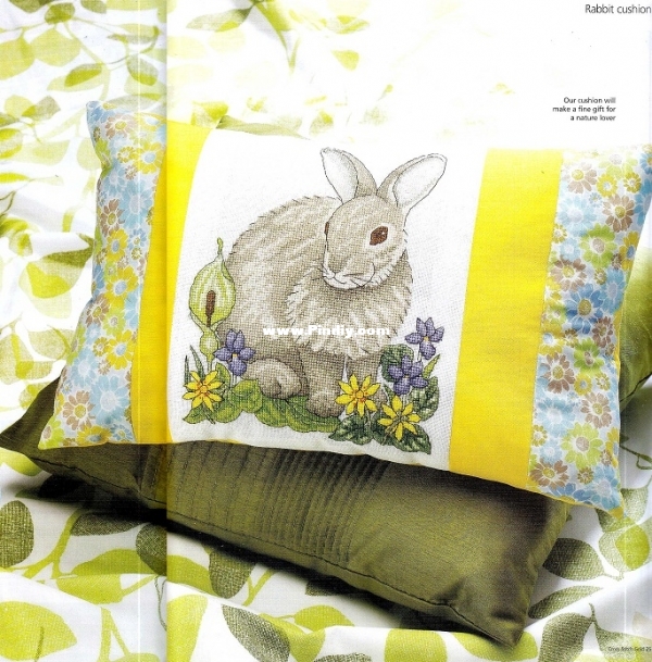 Woodland Wonder - Rabbit Cushion-Pic.jpg