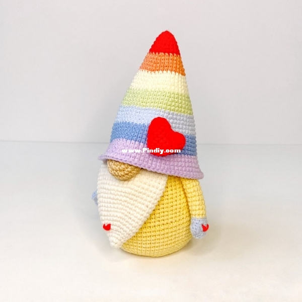 HappyDollsHandmade - Julia Negovorina-rainbow gnome