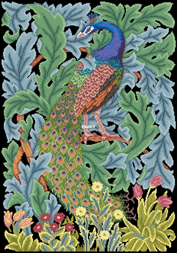Beth Russell&#039;s- William Morris Needlepoint (1).jpg