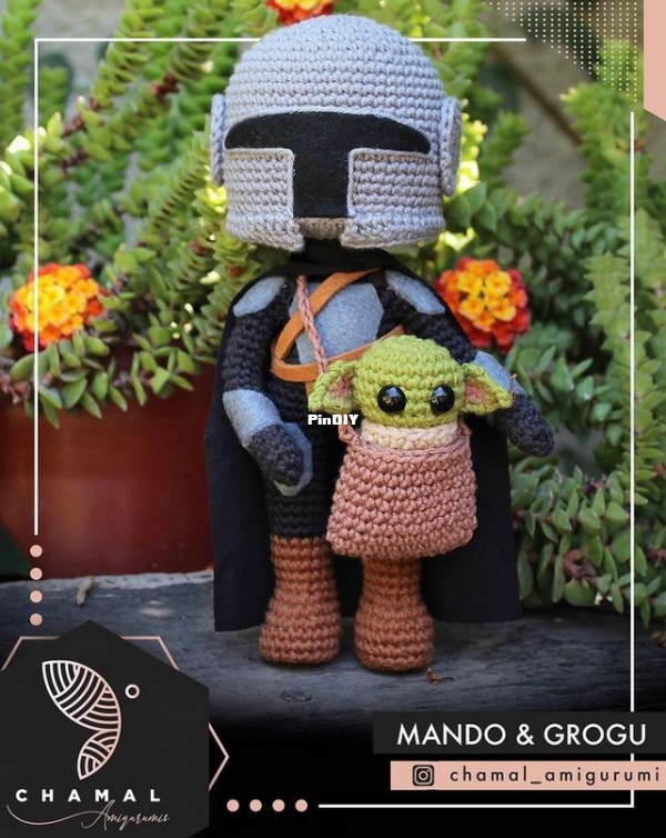 Amigurumi mandalorian outlet