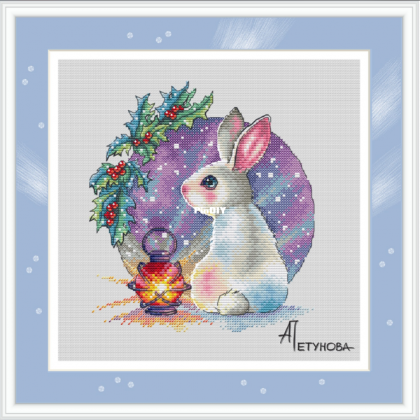 Anna Petunova - AP-334 - Christmas Bunny 