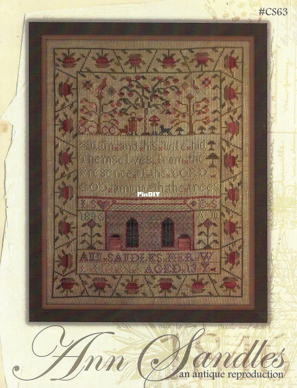 With thy Needle &amp; Thread WTNT CS63 OK Ann Sandles Sampler 1846.jpg