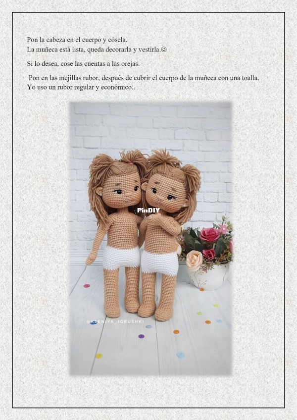 Ksenia Pilipeyko - Doll Arisha -Spanish - Translated
