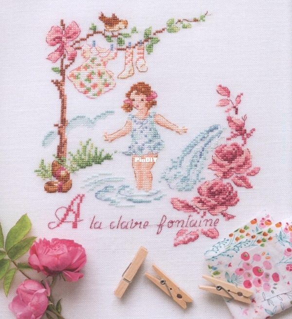 Fables et Comptines Page 100 OK A la Claire Fontaine.jpg