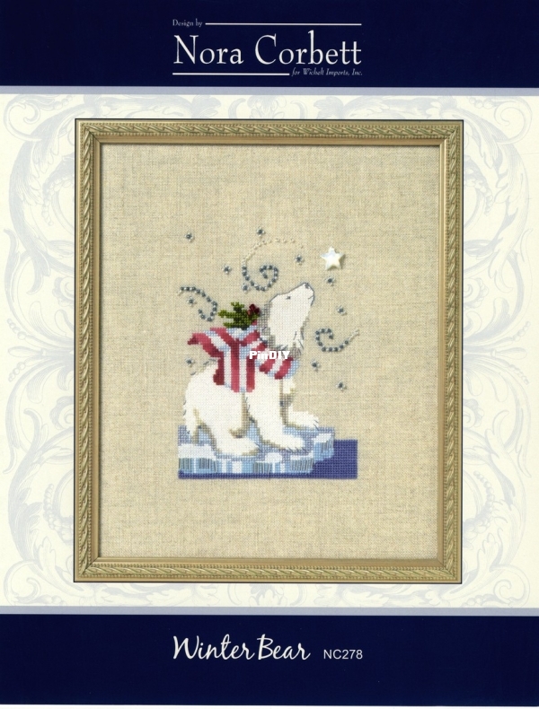 Nora Corbett NC278 Holiday in the Florest - Winter Bear.jpg