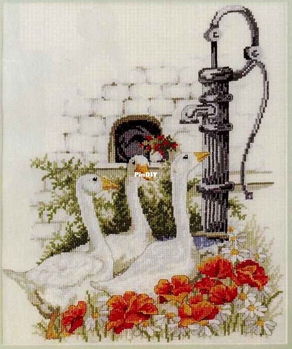 Geese at Water Pump.jpg