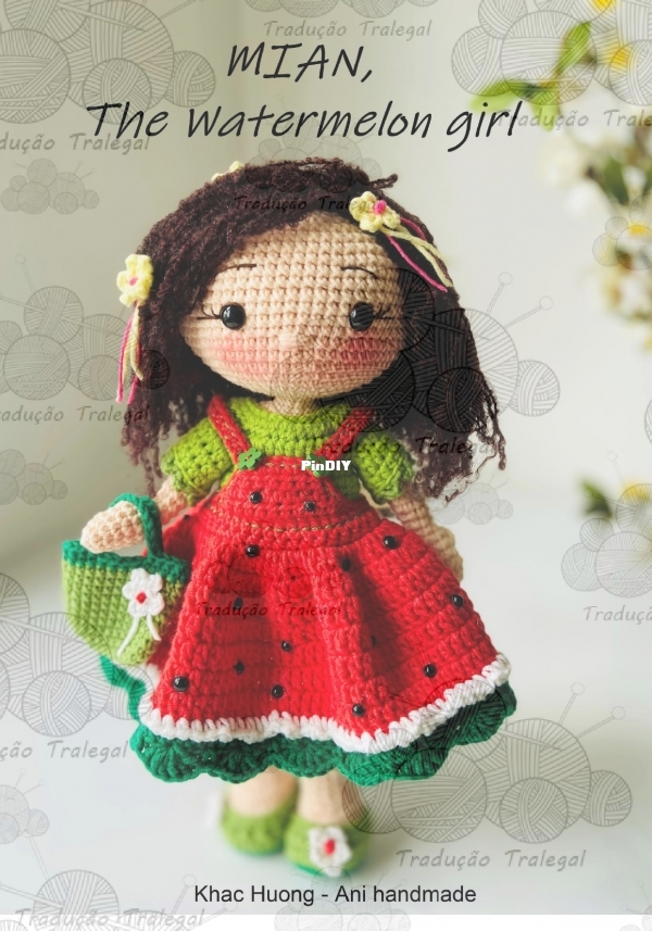 Ani handmade house VN - Khac Huong - Mian he Watermelon Girl - Portuguese.jpg