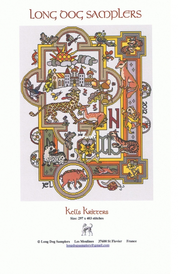 Long Dog Samplers OK Kells Kritters LD67.jpg