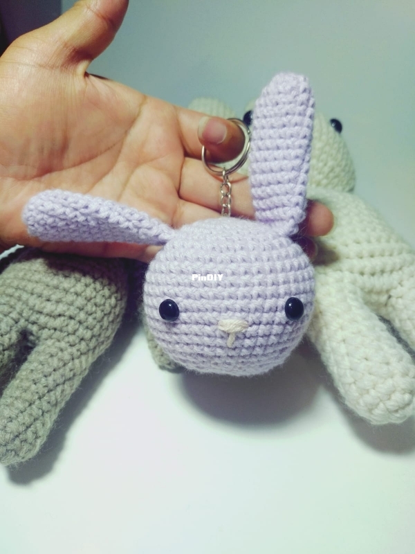 bunny keyring
