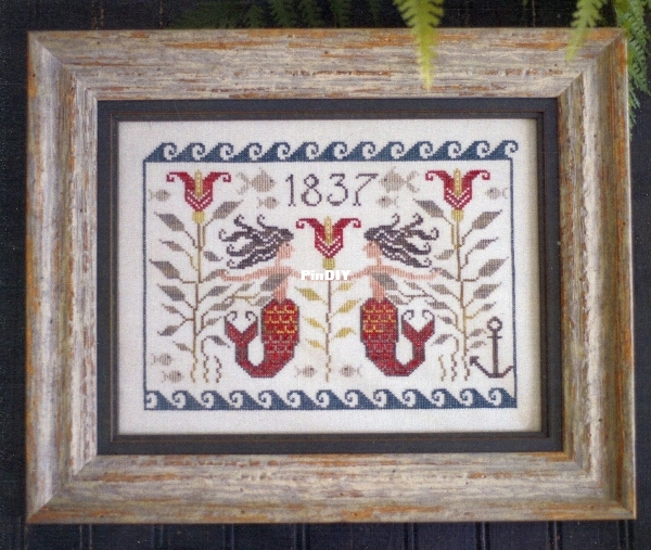 Mermaid Fraktur.jpg