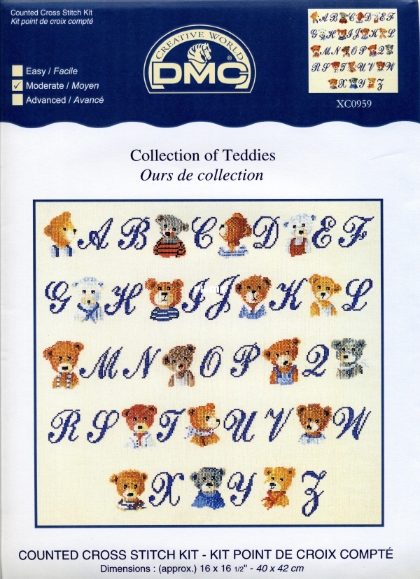 DMC XC 0959 OK Collection of Teddies.jpg