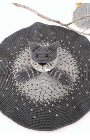 7849 – Kitty Cuddle Buddie – Toy & Cuddle Blanket 2