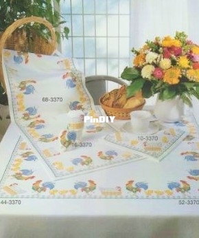 Permin 52-3370 OK Spring Tablecloth.jpg