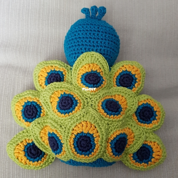 Peacock back