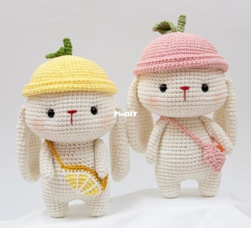 crochet peach lemon bunny.JPG