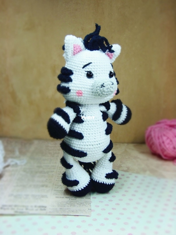 Toy zebra Elvis