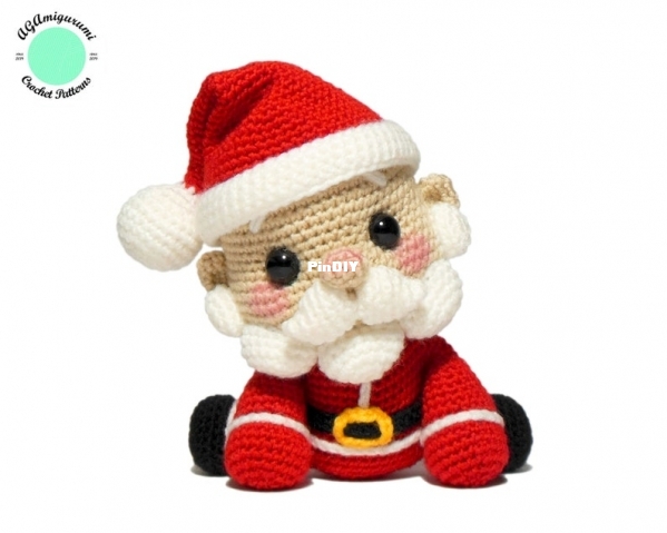 AGAmigurumiShop-AGATA-Santa Claus