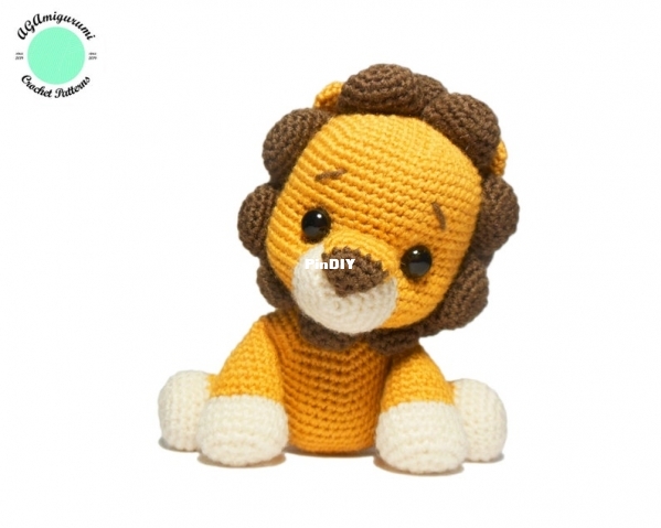 AGAmigurumiShop-AGATA-Lion