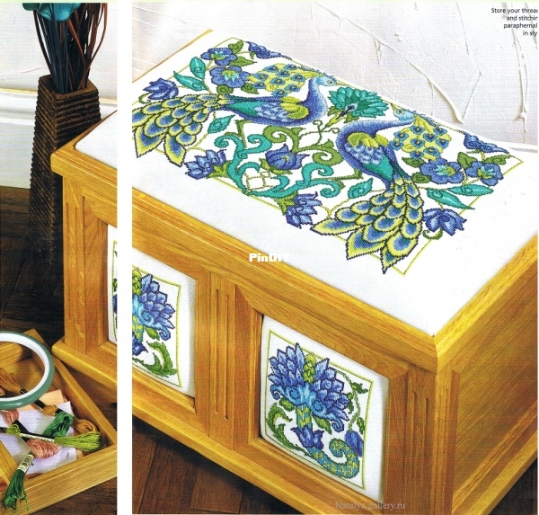 Proud as a Peacock - Peacock Workbox-pic.jpg