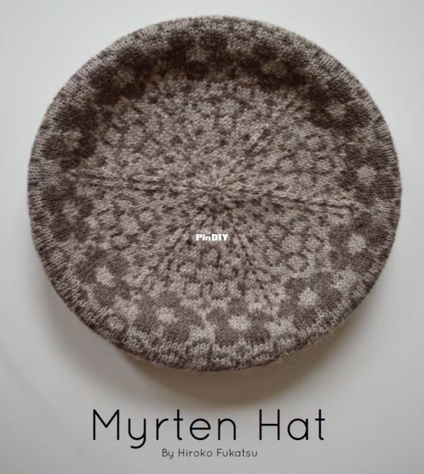 Myrten hat by Hiroko Fukatsu - free