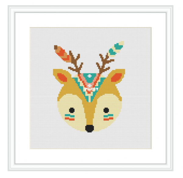 The Stitch Patterns - Ciervo tribu.png