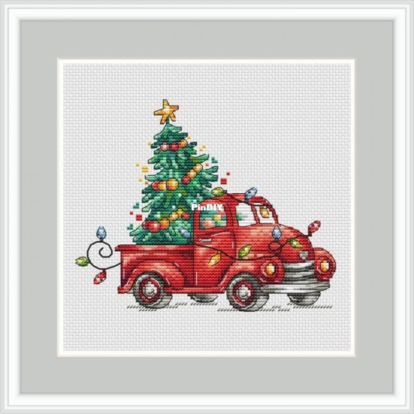 Christmas red car.jpg