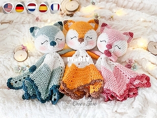 One and two company - Carolina Guzman -  lovely blanket Remy the fox-german
