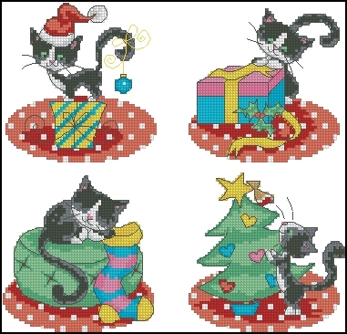Curious cats - Cross Stitch Collection December 2011.jpg