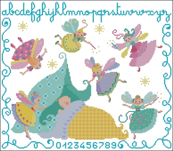 Hush A Bye Baby - Fairy Birth Sampler.jpg