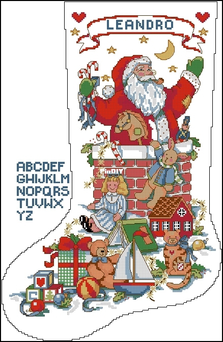 08437 Santa in the Chimney Stocking-DIM.jpg