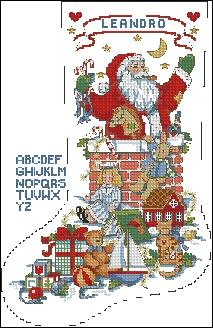 08437 Santa in the Chimney Stocking-DMC.jpg