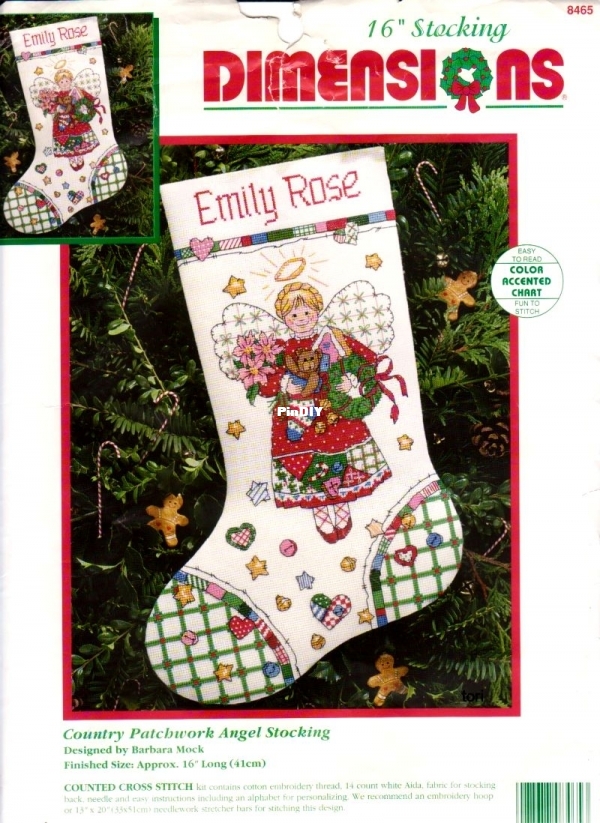 08465 Country Patchwork Angel Stocking.jpg