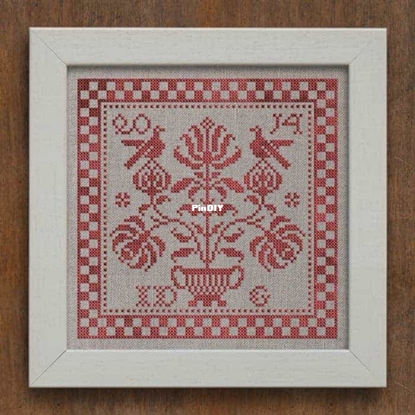 Modern Folk Embroidery - MFD002 - Five Flowering Lilies.jpg