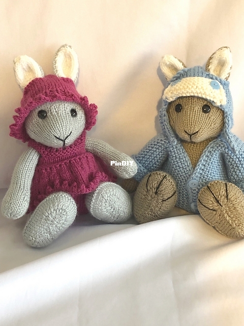 bunnys with pouch and carrot
