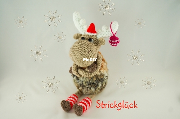 Christmas Elk Moose
