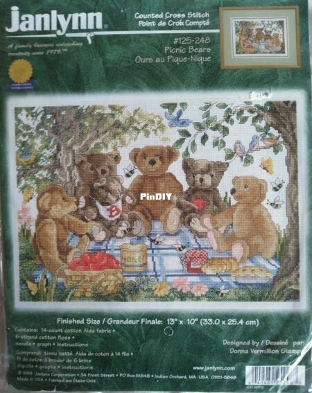 Janlynn 125-248 Picnic Bears_1.jpg