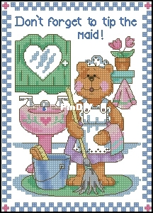 Dimensions00222 Bathroom Reminders -  Tip The Maid.jpg