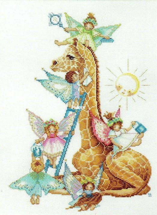 Lanarte 23046 Nursing the Giraffe by Maria Von Scharrenburg.jpg