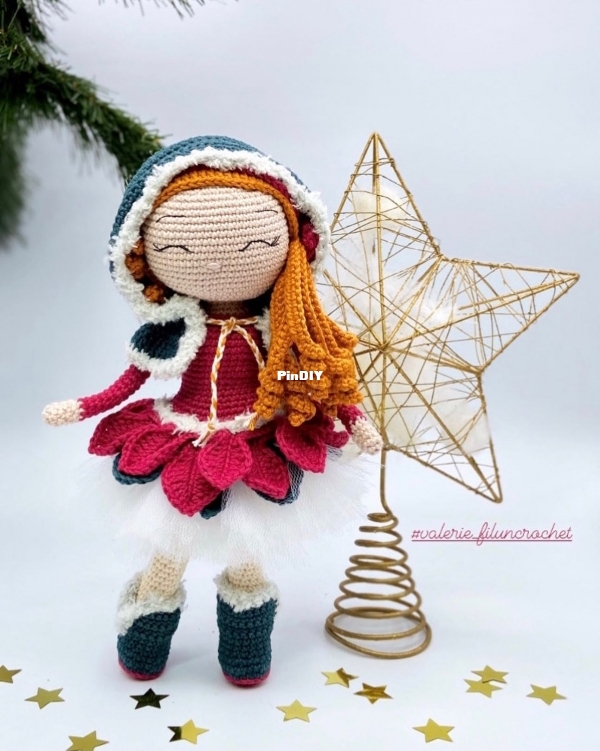 Valerie Filuncrochet - Valerie Moreau - Rose la poup‚e de Noel - Fr.jpeg