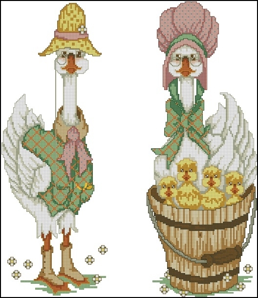 Jo Sonja&#039;s Counted Designs - Book 3 - Geese XSD.jpg