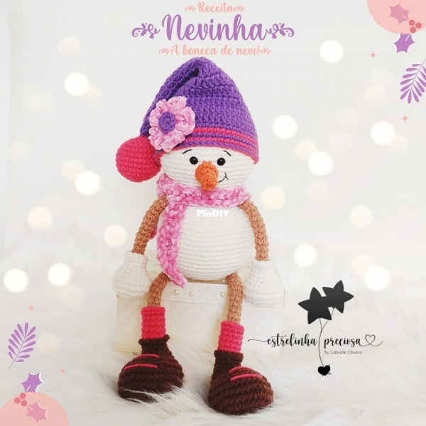 Estrelinha Preciosa - Gabriella Oliveira - Nevinha boneca de neve - Portugues.jpg