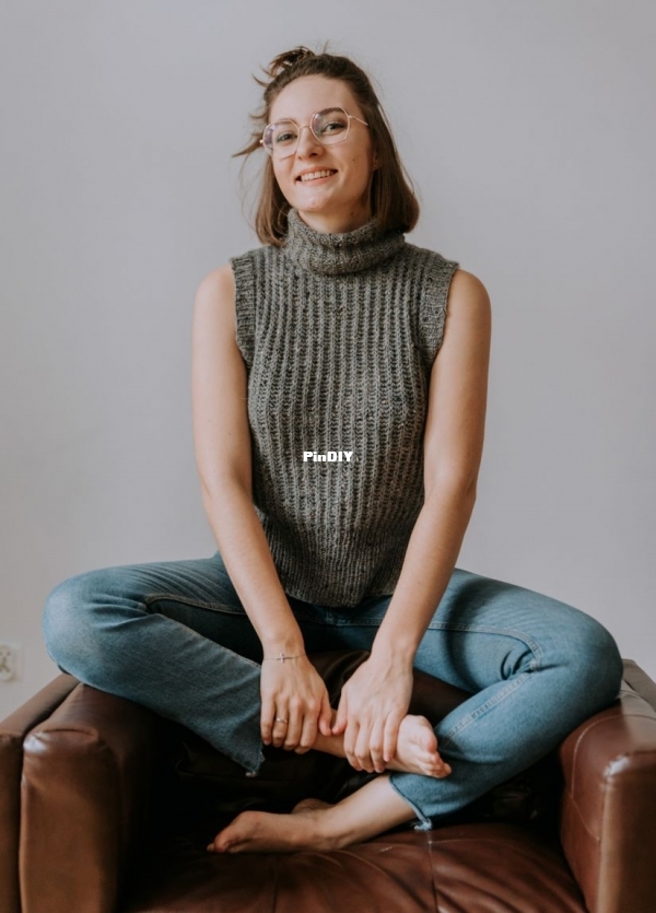 Melody Slipover Vest by We Are Knitters Free